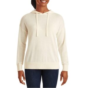 Cashmere Member's Mark Women's Rib Trim Luxe Blend Hoodie